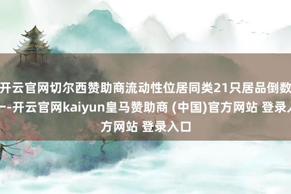 开云官网切尔西赞助商流动性位居同类21只居品倒数第一-开云官网kaiyun皇马赞助商 (中国)官方网站 登录入口